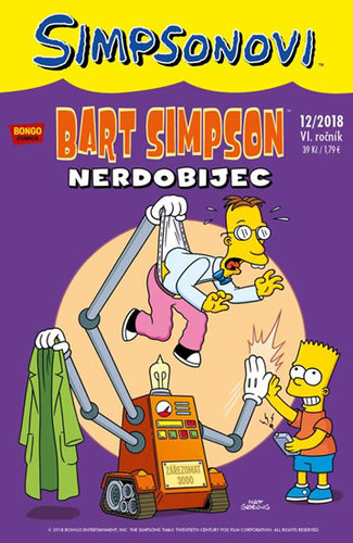 Kniha Simpsonovi - Bart Simpson 12/2018 - Nerd