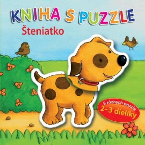 Kniha Kniha s puzzle - Šteniatko