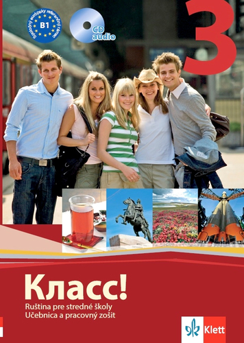 Klass! 3 (B1-B2) - učebnica + pracovný zošit + gramatika + 2CD