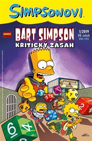 Kniha Simpsonovi - Bart Simpson 1/2019 - Kriti