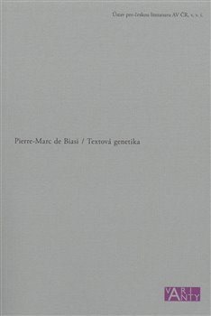 Kniha Textová genetika - Pierre-Marc de Biasi