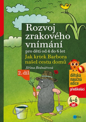 Rozvoj zrakového vnímání 2. díl, od 4 do 6 let