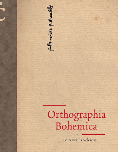 Orthographia Bohemica - Kateřina Voleková