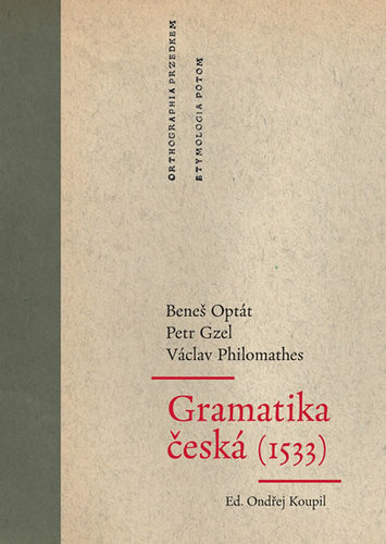 Kniha Gramatika česká (1533)