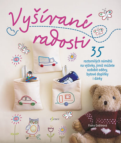 Kniha Vyšívané radosti - Fiona Goble