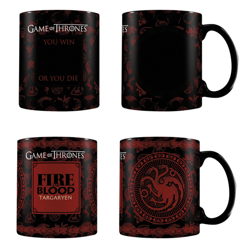 Game of Thrones: Targaryen  meniaci sa hrnček  315 ml