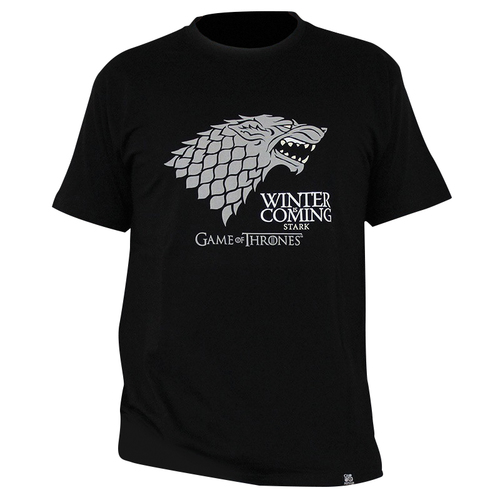 Game of Thrones: Winter is coming tričko pánské, černé L