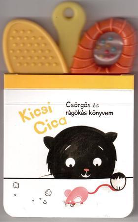 Csörgős és rágókás könyvem - Kicsi Cica