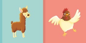 Kniha Detská knižka Lama Sliepka