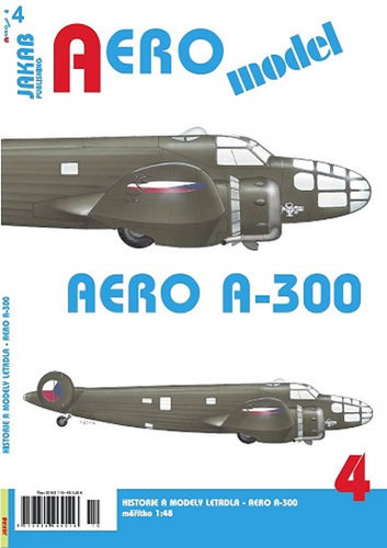 Kniha AEROmodel č.4 - AERO A-300