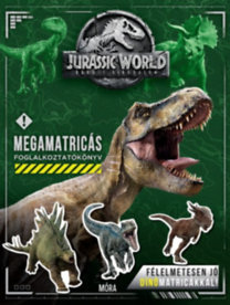 Jurassic World Bukott Birodalom - Megamatricás foglalkoztatóköny