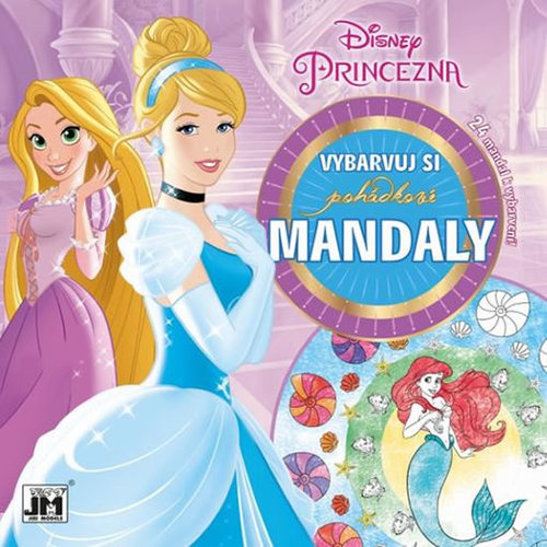 Disney Princezna - Vybarvuj si pohádkové mandaly