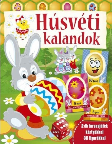 Húsvéti kalandok - 2 db társasjáték kártyákkal