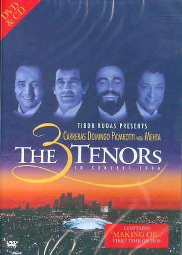 Carreras, Domingo, Pavarotti - Three Tenors Concert 1994  CD+DVD