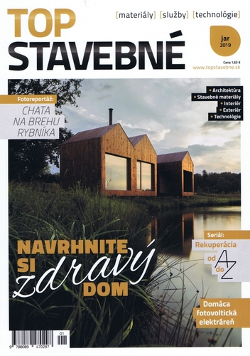 Top stavebné materiály, služby, technológie - jar 2019