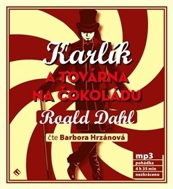 Karlík a továrna na čokoládu - audiokniha