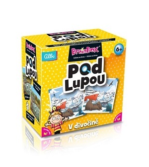 Albi hra BrainBox Pod lupou: V divočine