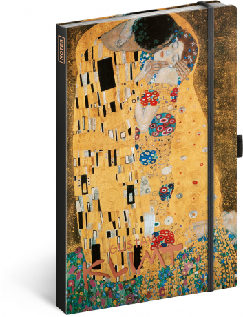 Notes Gustav Klimt, linajkovaný, 13 × 21 cm