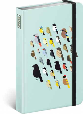 Kniha Presco Group Notes Pavel Fuksa,, linajkovaný, 11 × 16 cm