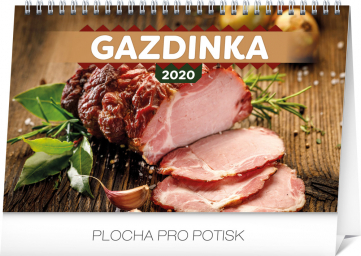 Stolový kalendár Gazdinka SK 2020, 23,1 × 14,5 cm