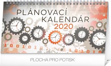 Stolový kalendár Plánovací SK 2020, 25 × 12,5 cm