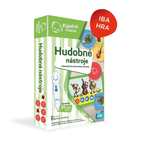 Kúzelné čítanie: Pexeso Hudobné nástroje