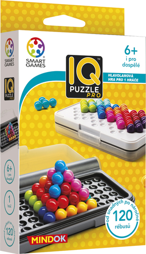 Mindok Hra IQ Puzzle Pro Smart (2D aj 3D rébusy) Mindok