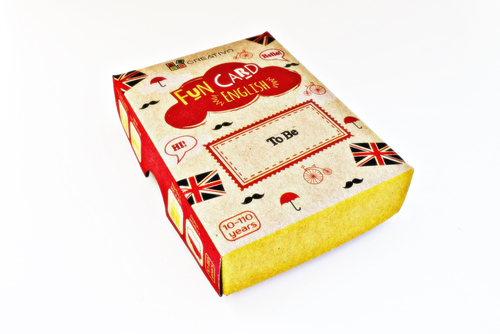 Creativo - Fun card English To Be
