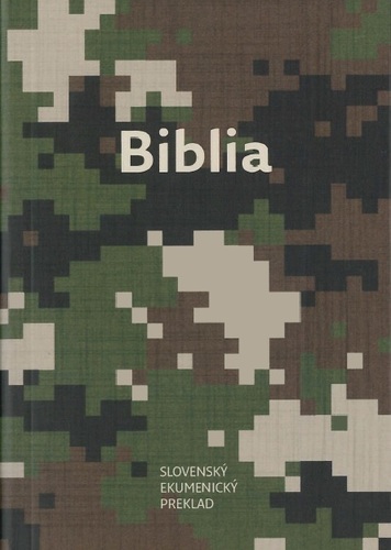 Biblia slovenská, ekumenický preklad, vreckový formát, armádny vzor 2018