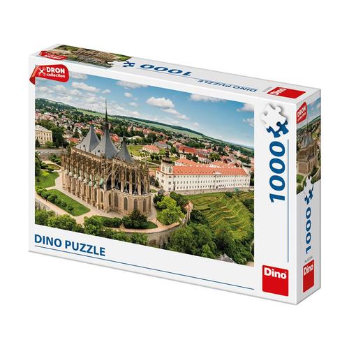 Puzzle Kutná Hora 1000 dron collection Dino