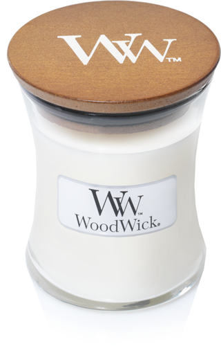 Woodwick sviečka malá Mala Linen