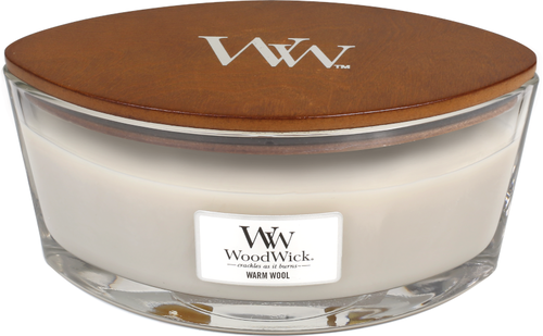 WoodWick sviečka loď Warm Wool