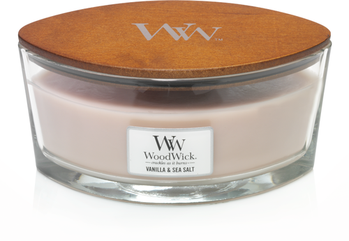 WoodWick sviečka loď Sea Salt and Vanilla