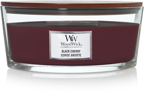 WoodWick sviečka loď  Black Cherry