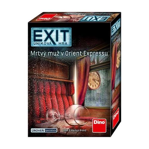 Kniha Úniková hra Mrtvý muž v Orient expresu