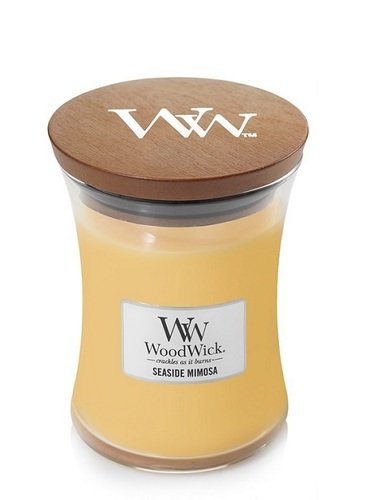 WoodWick sviečka stredná Seaside Mimosa