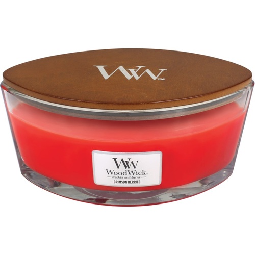 WoodWick sviečka loď Crimson Berries
