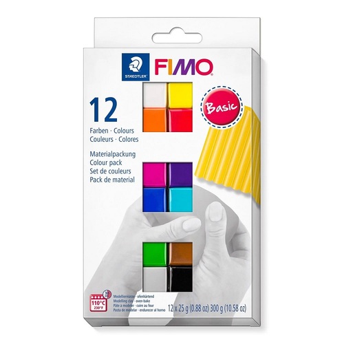 Modelovacia hmota FIMO Soft sada Basic 12x25 g