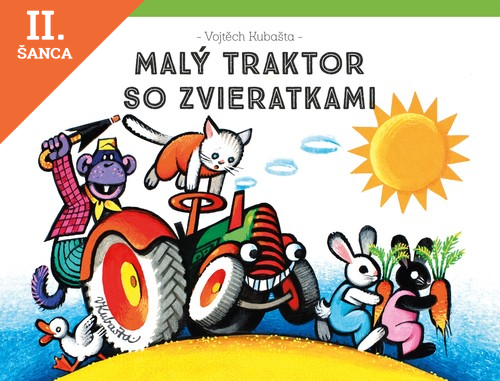 Lacná kniha Malý traktor so zvieratkami