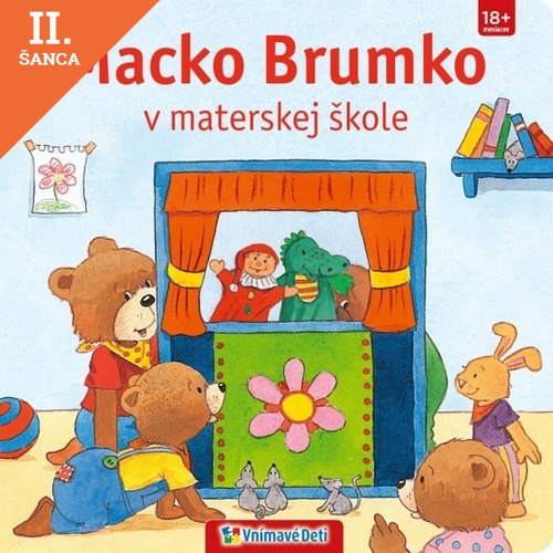 Lacná kniha Macko Brumko v materskej škole