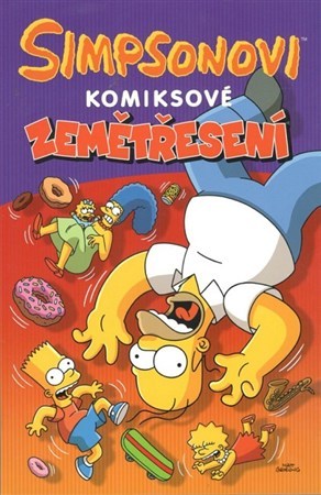 Kniha Simpsonovi - Komiksové zemětřesení
