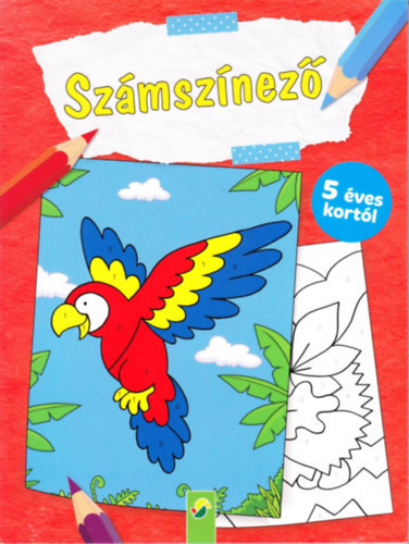 Számszínező (papagáj) - 5 éves kortól