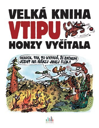 Kniha Velká kniha vtipu Honzy Vyčítala
