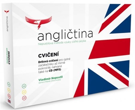 Kniha Angličtina - cvičení - Drilova cvičení pro úplné začátečníky až mírne pokročilé - Vladimír Nepustil
