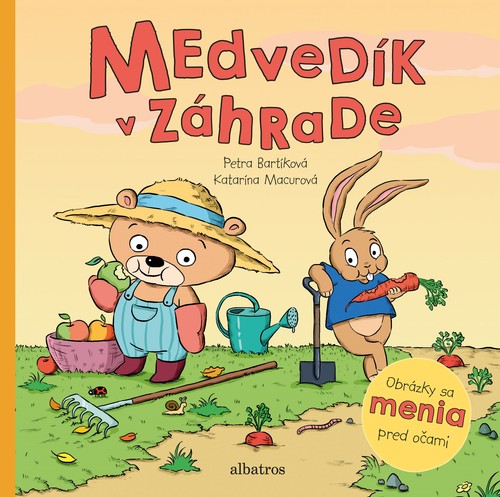 Kniha Medvedík v záhrade