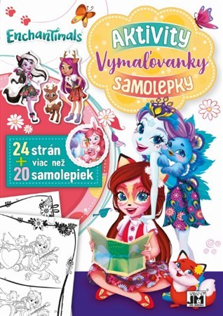 Enchantimals - Aktivity, vymaľovanky, samolepky