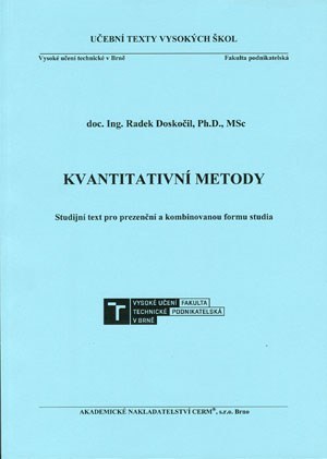 Kniha Kvantitativní metody (2.vydání) - Radek Doskočil