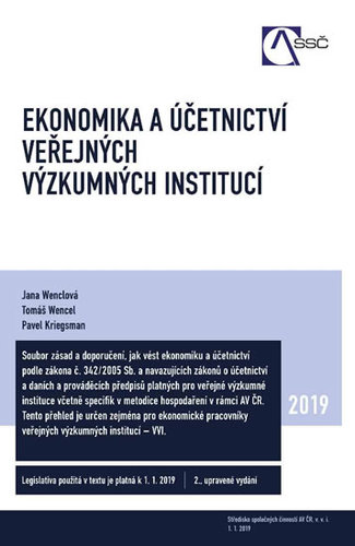 Kniha Ekonomika a účetnictví veřejných výzkumn
