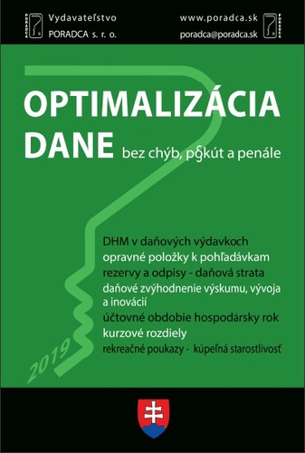Optimalizácia dane (daňové priznanie za rok 2019)