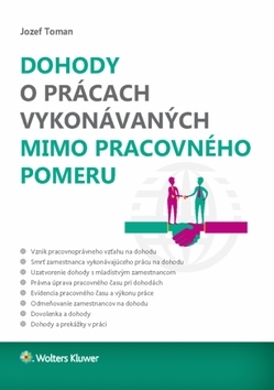Kniha Dohody o prácach vykonávaných mimo pracovného pomeru